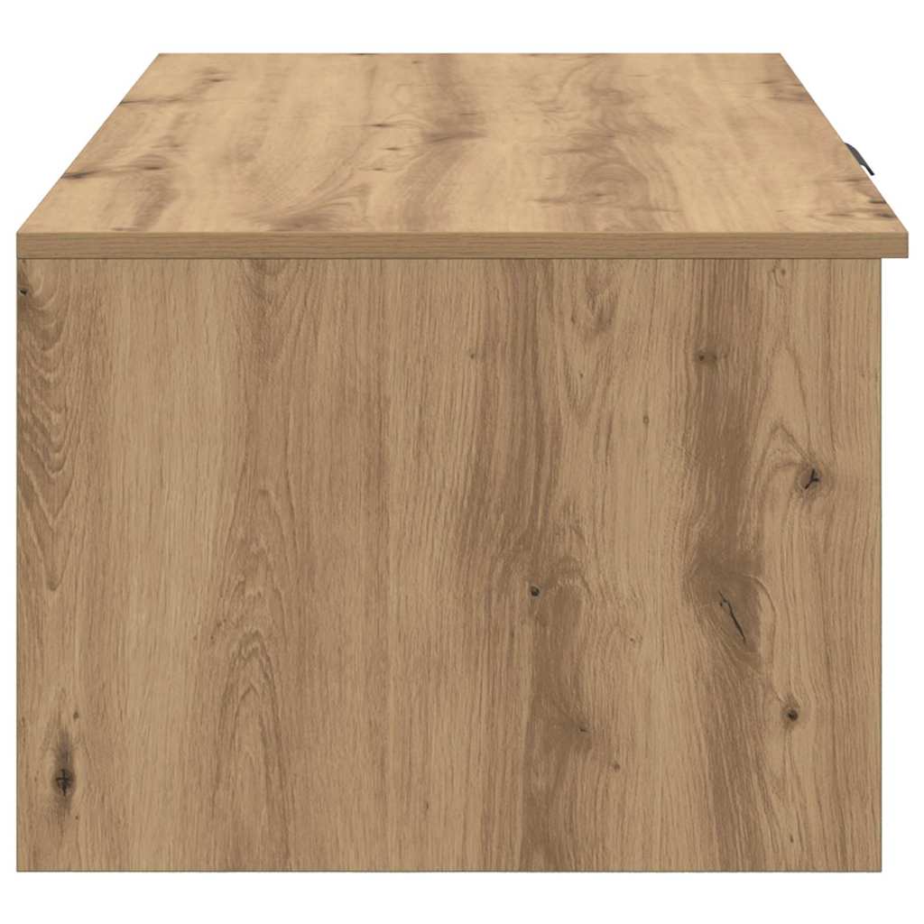 Couchtisch Artisan-Eiche 102 x 50 x 36cm Holzwerkstoff