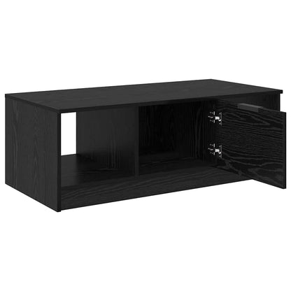 Couchtisch Schwarz Eichen-Optik 102 x 50 x 36cm Holzwerkstoff