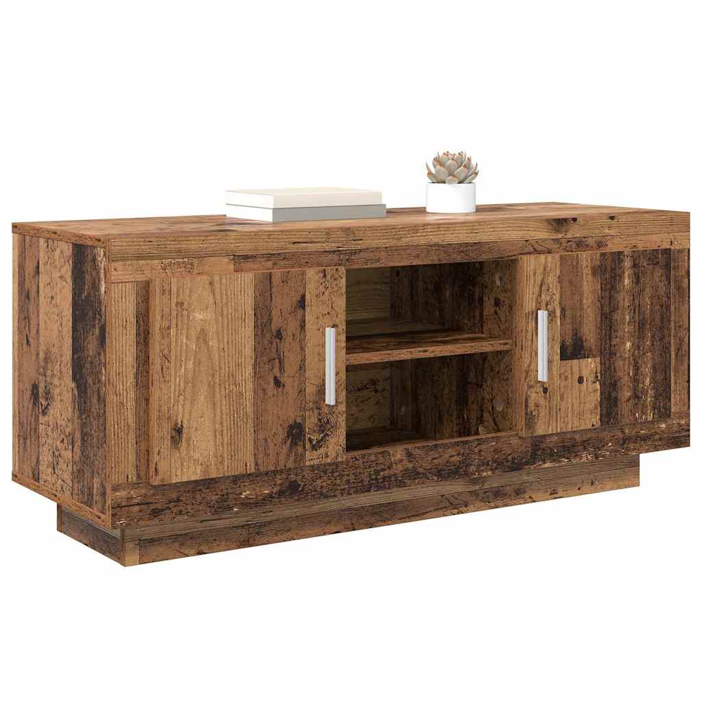 vidaXL TV-Schränk Altholz 102 x 35 x 45 cm Holzwerkstoff