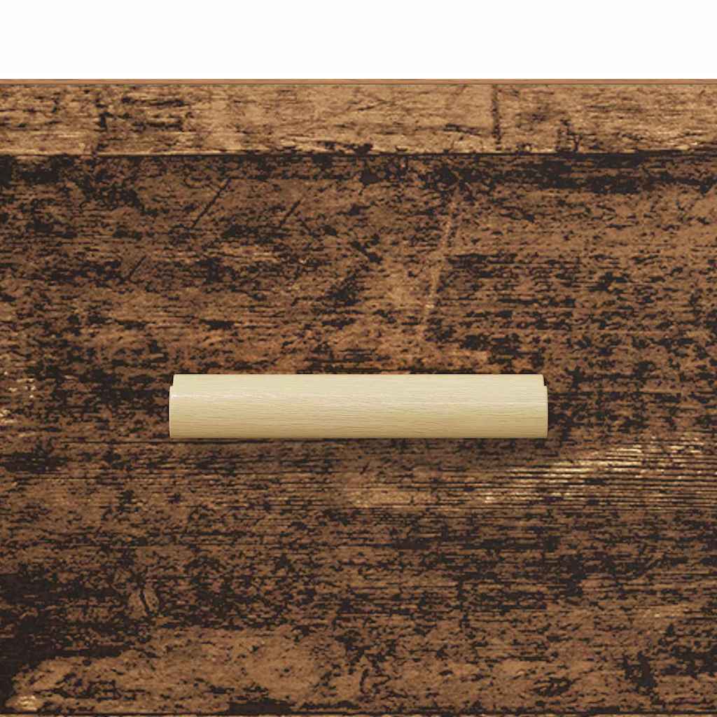 vidaXL Bettschrank Altholz 40 x 35 x 47,5 cm Holzwerkstoff