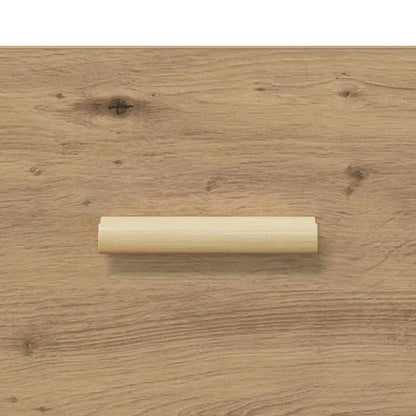 vidaXL Bettschrank 2 pcs Artisan-Eiche 40 x 35 x 47,5 cm Holzwerkstoff