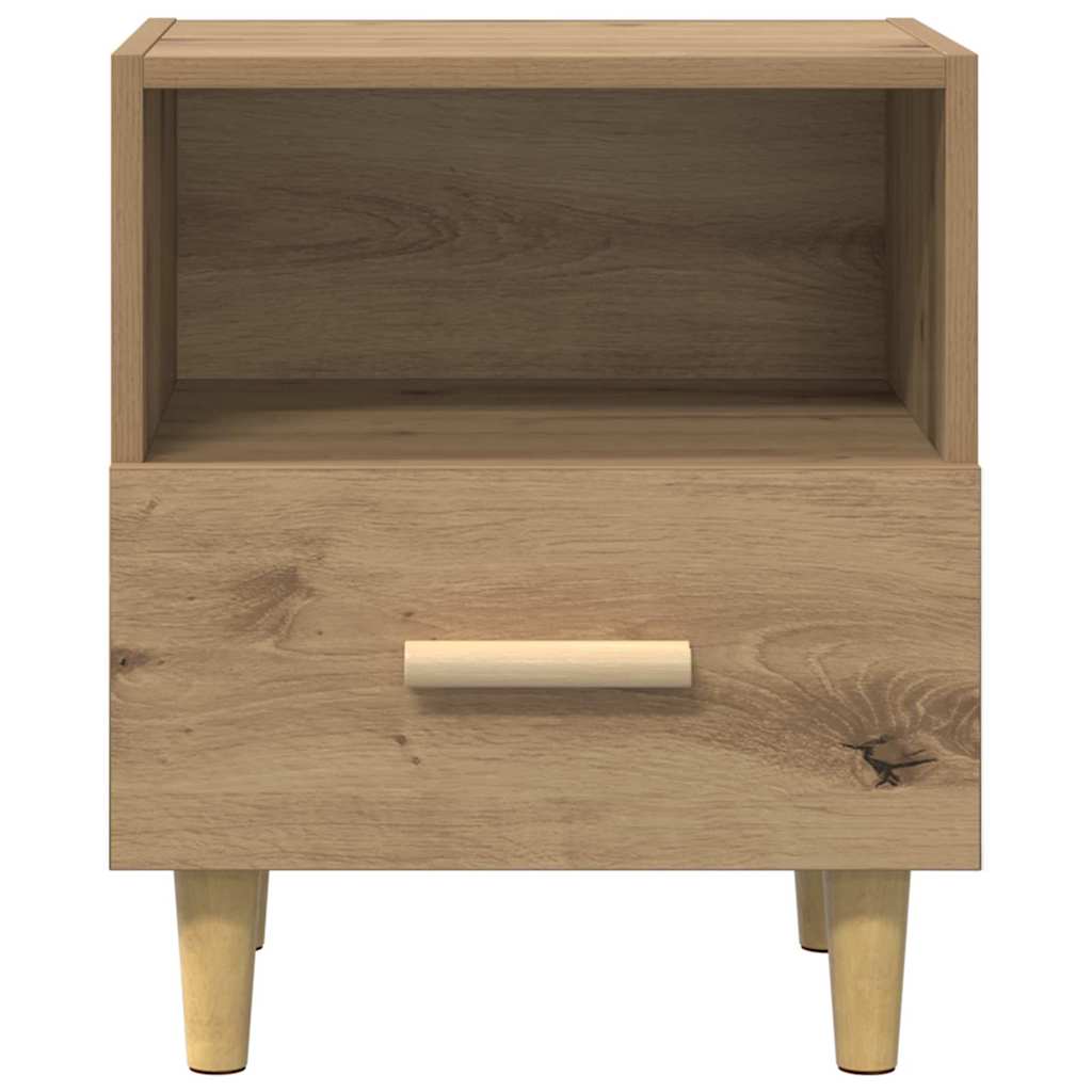 vidaXL Nachttisch 2 pcs Artisan-Eiche 40 x 35 x 47 cm Holzwerkstoff