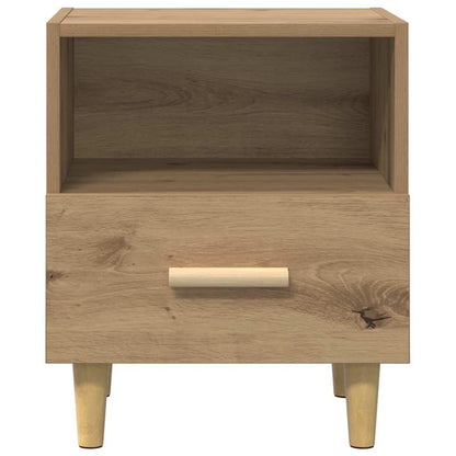 vidaXL Nachttisch 2 pcs Artisan-Eiche 40 x 35 x 47 cm Holzwerkstoff