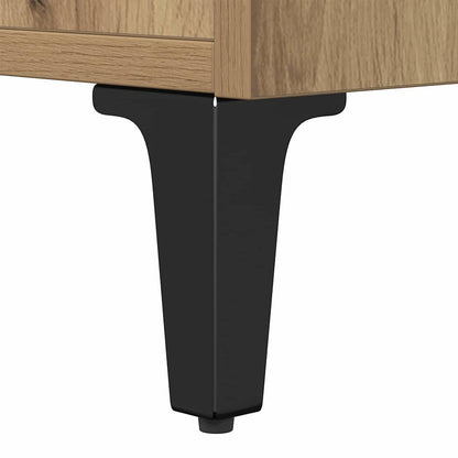 vidaXL Nachttisch Artisan-Eiche 40 x 35 x 47,5 cm Holzwerkstoff