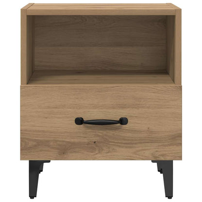 vidaXL Nachttisch Artisan-Eiche 40 x 35 x 47,5 cm Holzwerkstoff