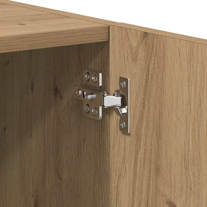 vidaXL Nachttisch 2 pcs Artisan-Eiche 40 x 40 x 50 cm Holzwerkstoff