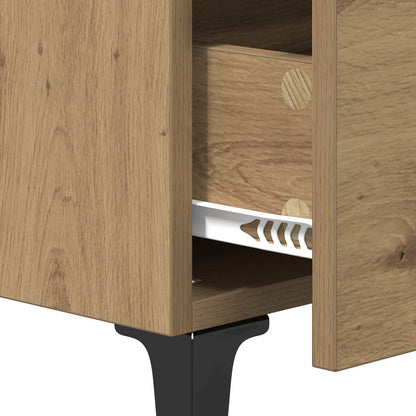 vidaXL Nachttisch Artisan-Eiche 40 x 40,5 x 66 cm Holzwerkstoff