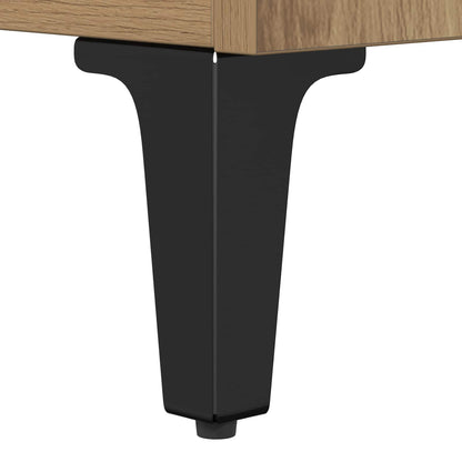 vidaXL Nachttisch Artisan-Eiche 40 x 40,5 x 66 cm Holzwerkstoff