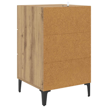 vidaXL Nachttisch Artisan-Eiche 40 x 40,5 x 66 cm Holzwerkstoff