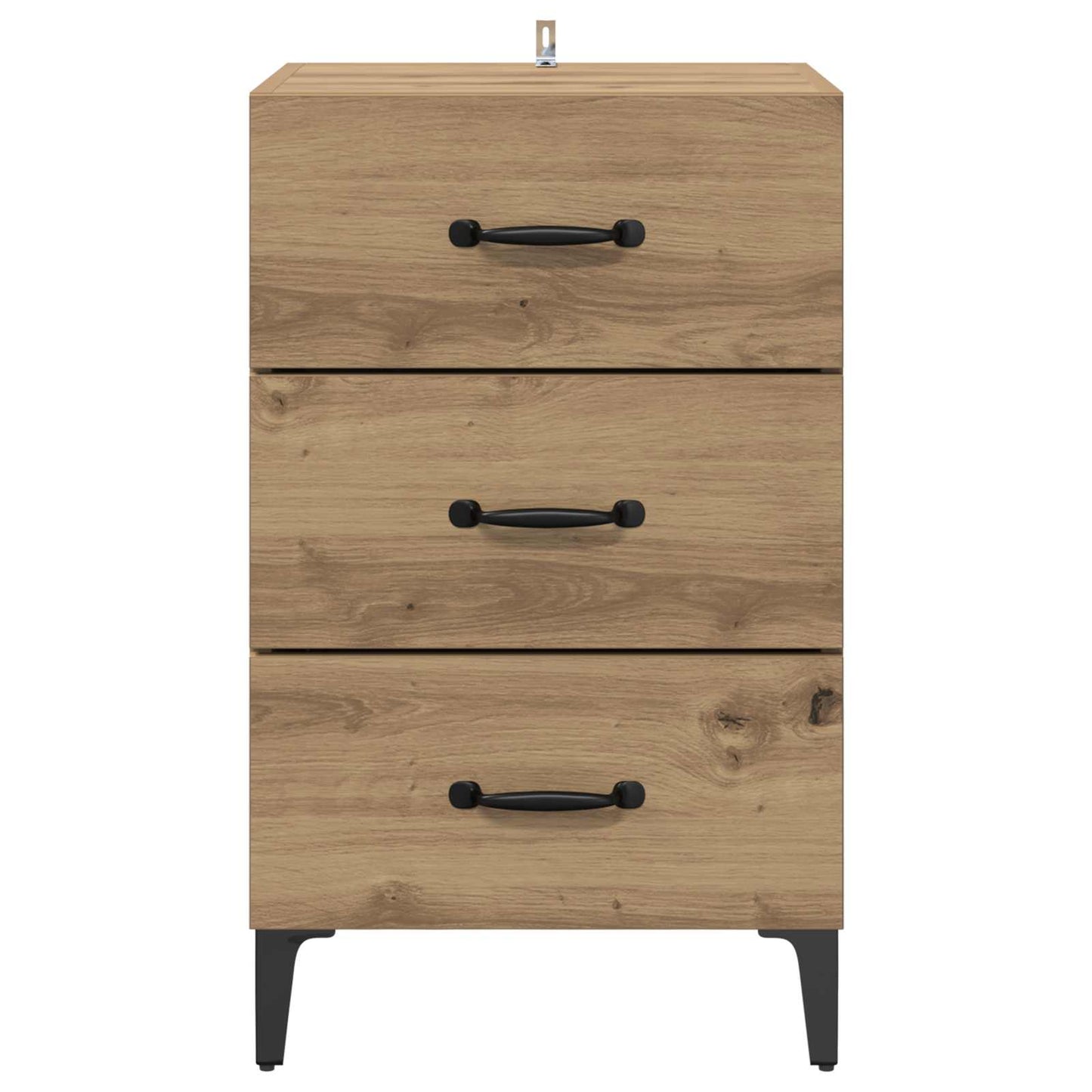 vidaXL Nachttisch Artisan-Eiche 40 x 40,5 x 66 cm Holzwerkstoff