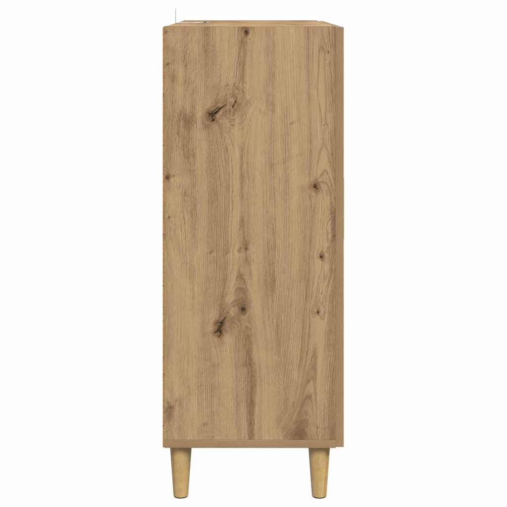vidaXL Sideboard Artisan-Eiche 70 x 34 x 90 cm Holzwerkstoff