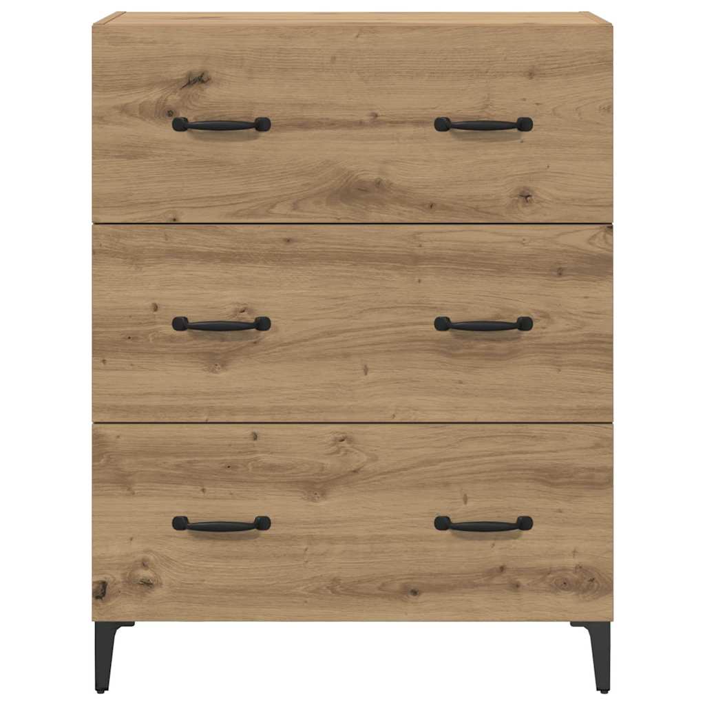 Sideboard Artisan-Eiche 69,5 x 34 x 90 cm Holzwerkstoff