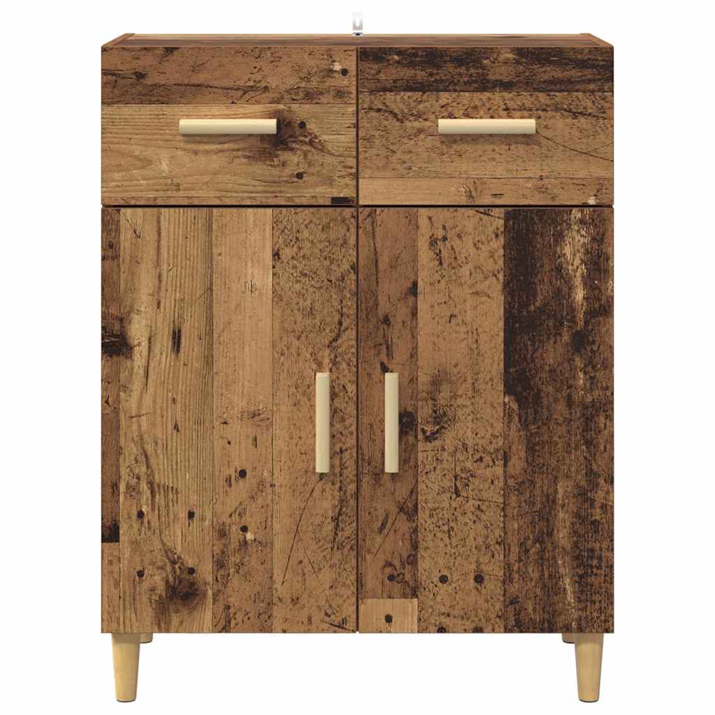 Sideboard Altholz 34 x 69,5 x 89 cm Holzwerkstoff