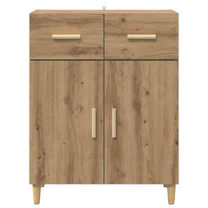 Sideboard Artisan-Eiche 34 x 69,5 x 89 cm Holzwerkstoff