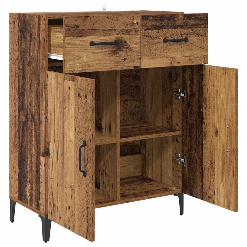 Sideboard Altholz 69,5 x 34 x 90 cm Holzwerkstoff
