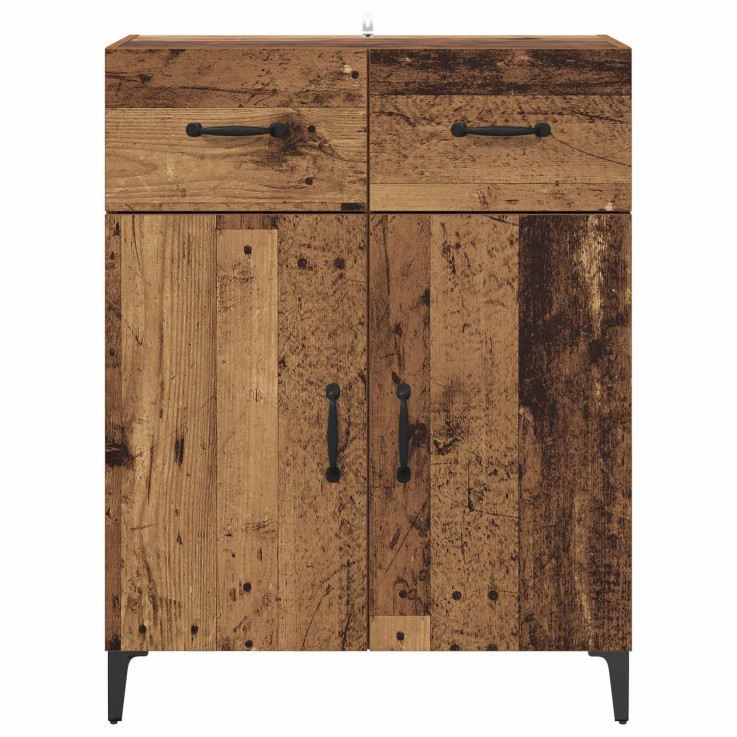 vidaXL Sideboard Altholz 69,5 x 34 x 90 cm Holzwerkstoff