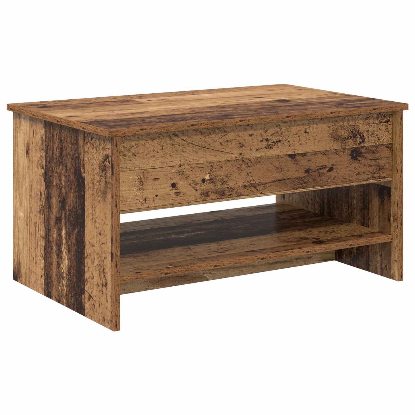 Couchtisch Altholz 80 x 50,5 x 41,5 cm Holzwerkstoff