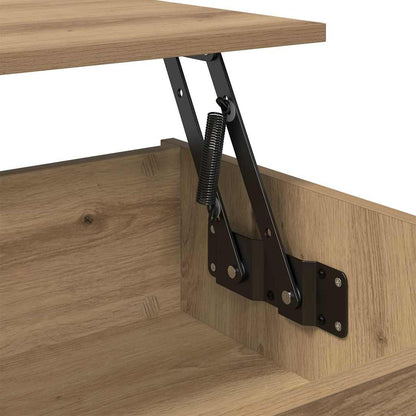 vidaXL Couchtisch Artisan-Eiche 80 x 50,5 x 41,5 cm Holzwerkstoff