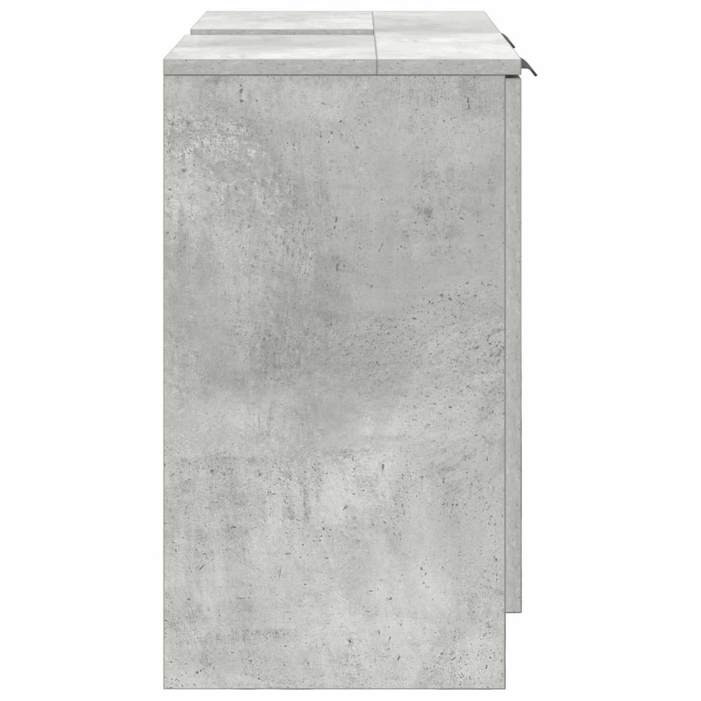 vidaXL Badezimmerschrank Beton Grau 64,5 x 33,5 x 59 cm Holzwerkstoff
