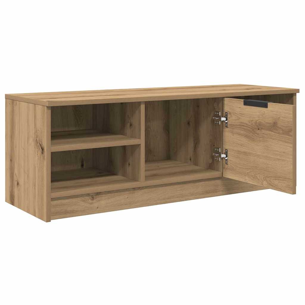 vidaXL TV-Schränk Artisan-Eiche 102 x 35 x 36,5 cm Holzwerkstoff