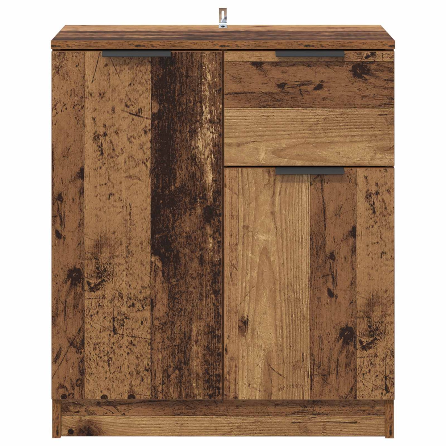 vidaXL Sideboard mit Schubladen Altholz 60 x 30 x 70 cm Holzwerkstoff
