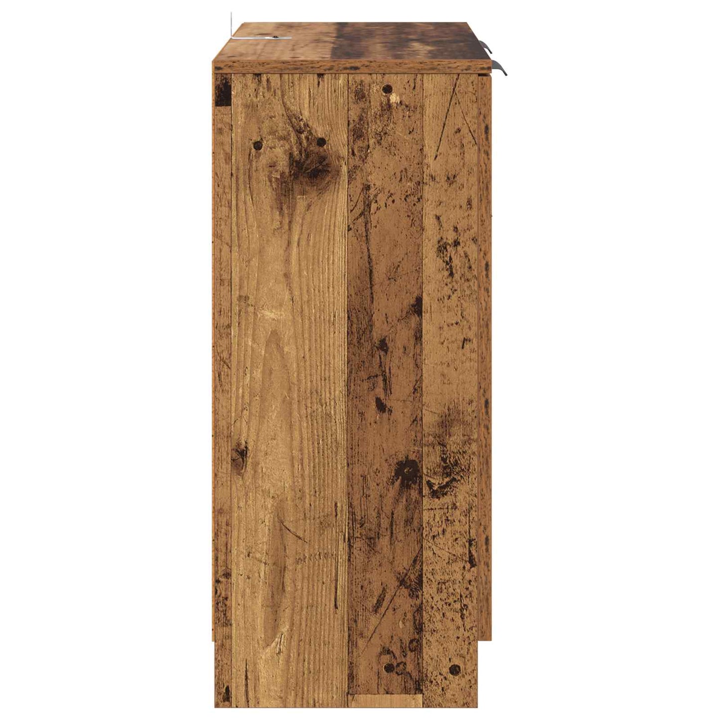 vidaXL Sideboard mit Schubladen Altholz 60 x 30 x 70 cm Holzwerkstoff