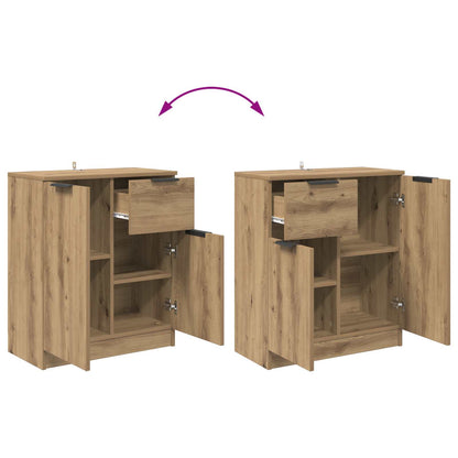 vidaXL Sideboard Artisan-Eiche 60 x 30 x 70 cm Holzwerkstoff