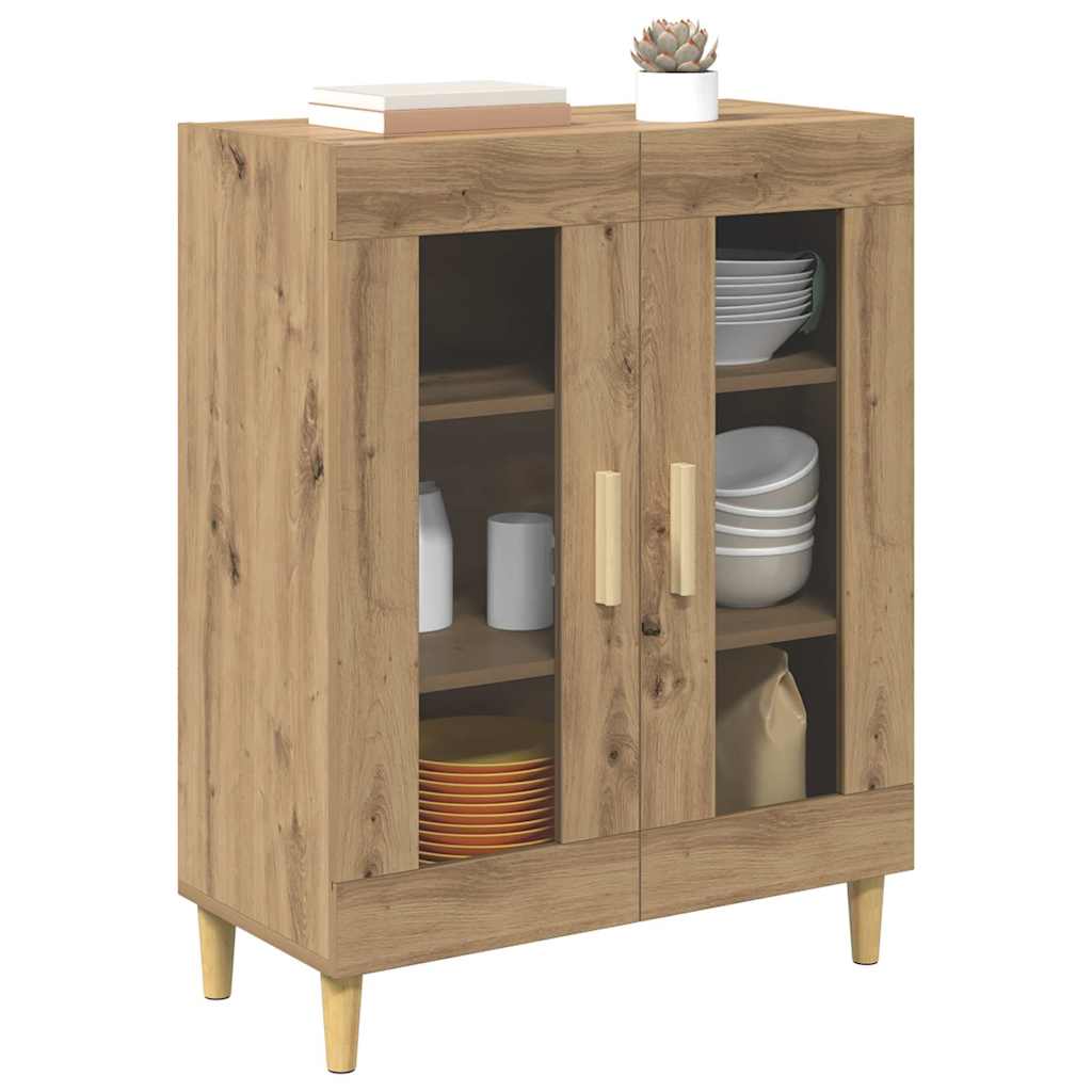 Sideboard Artisan-Eiche 69,5 x 34 x 90 cm Holzwerkstoff