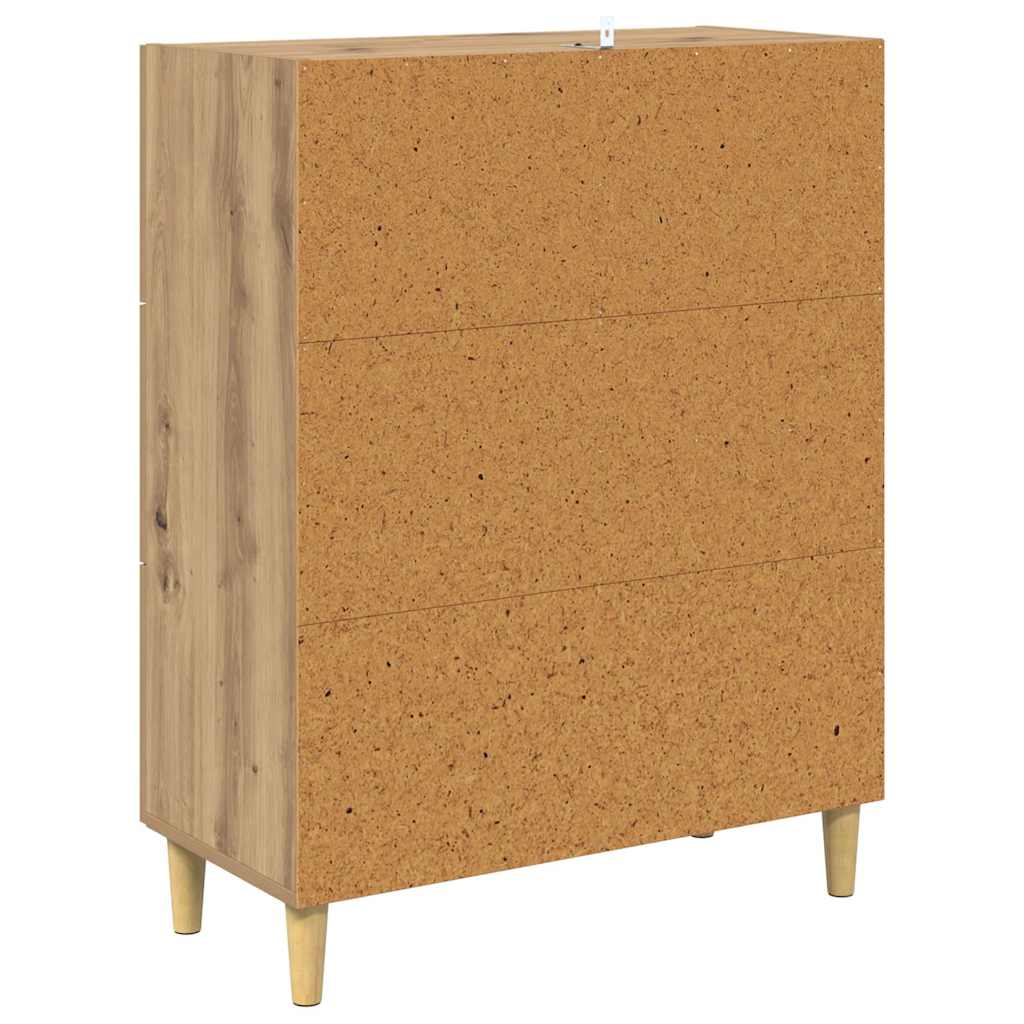 Sideboard Artisan-Eiche 69,5 x 34 x 90 cm Holzwerkstoff