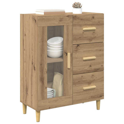 Sideboard Artisan-Eiche 69,5 x 34 x 90 cm Holzwerkstoff
