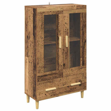 vidaXL Highboard mit Schubladen Altholz 70 x 31 x 115 cm Holzwerkstoff