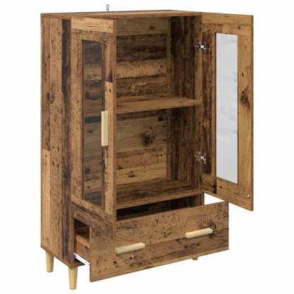 vidaXL Highboard mit Schubladen Altholz 70 x 31 x 115 cm Holzwerkstoff