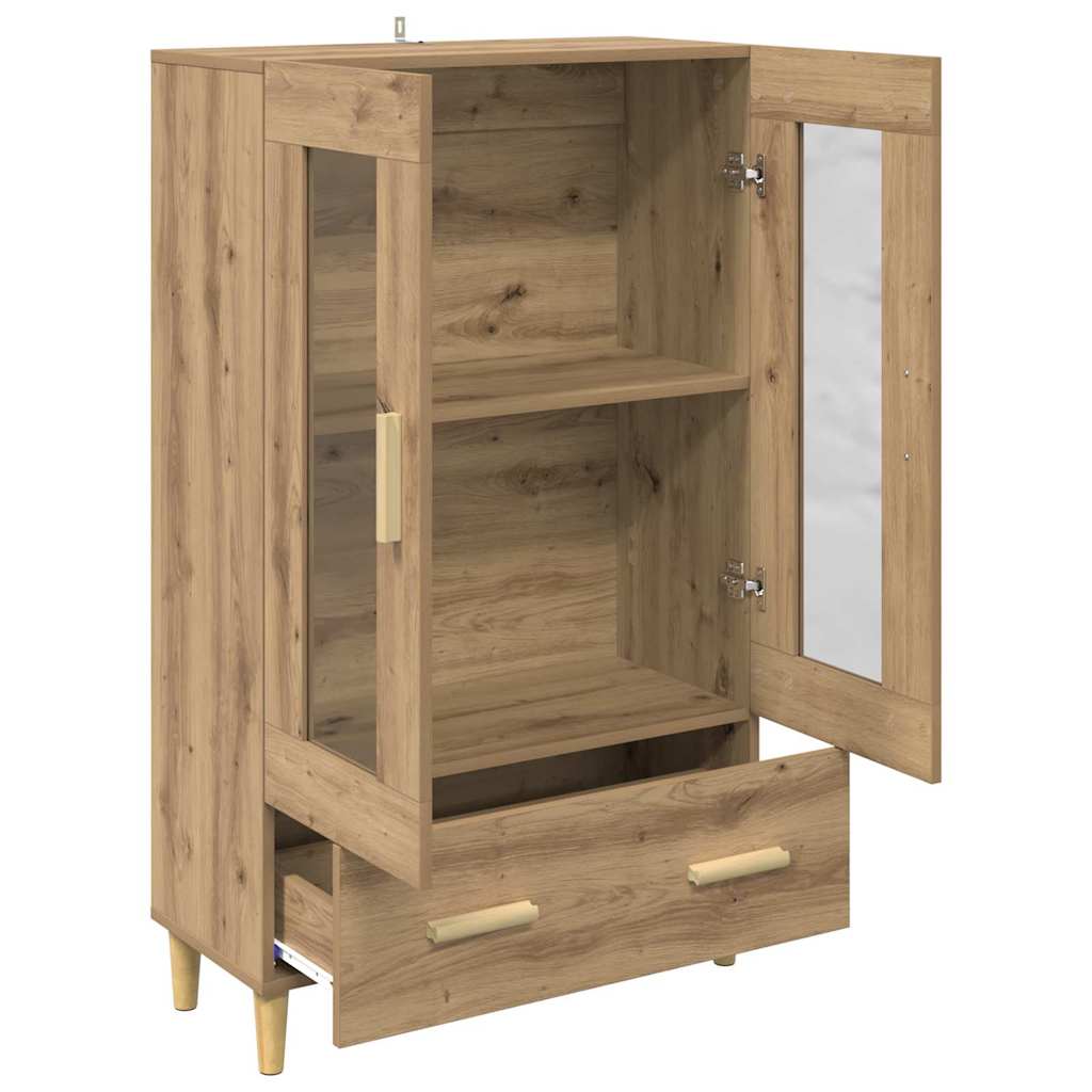 Highboard Artisan-Eiche 70 x 31 x 115 cm Holzwerkstoff