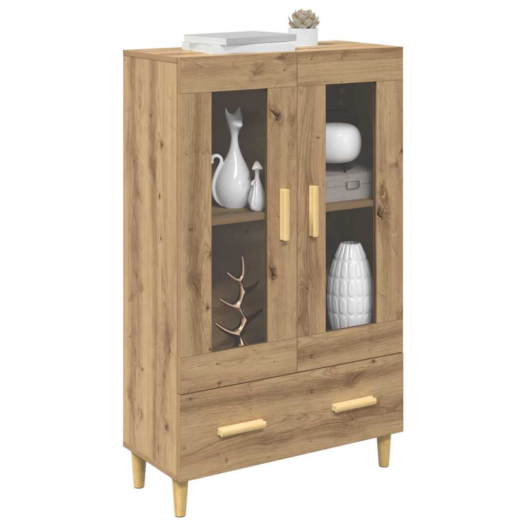 Highboard Artisan-Eiche 70 x 31 x 115 cm Holzwerkstoff
