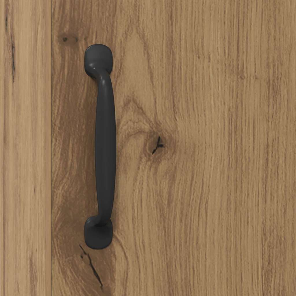 Sideboard Artisan-Eiche 34,5 x 34 x 90 cm Holzwerkstoff