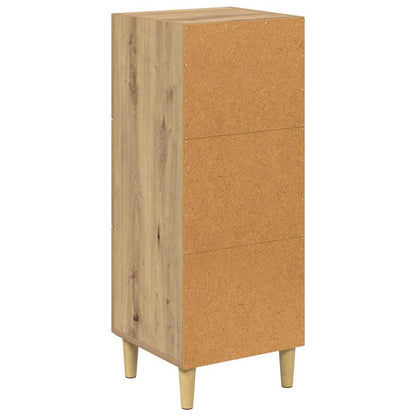 Sideboard Artisan-Eiche 34,5 x 34 x 90 cm Holzwerkstoff