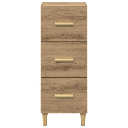 Sideboard Artisan-Eiche 34,5 x 34 x 90 cm Holzwerkstoff