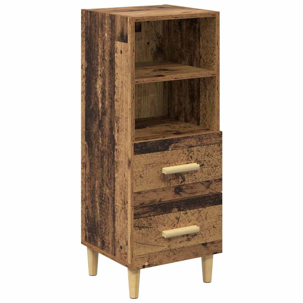 Sideboard Altholz 34 x 34,5 x 90 cm Holzwerkstoff