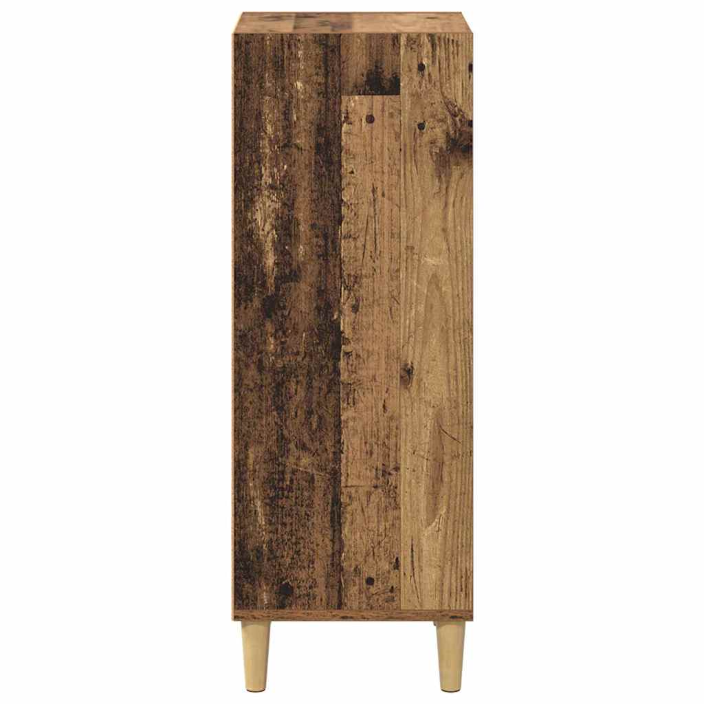 Sideboard Altholz 34,5 x 32,5 x 90 cm Holzwerkstoff