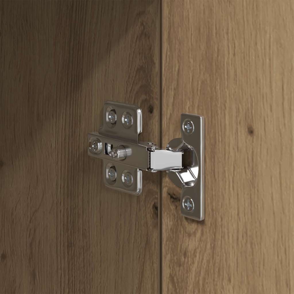 Sideboard Artisan-Eiche 34,5 x 32,5 x 90 cm Holzwerkstoff