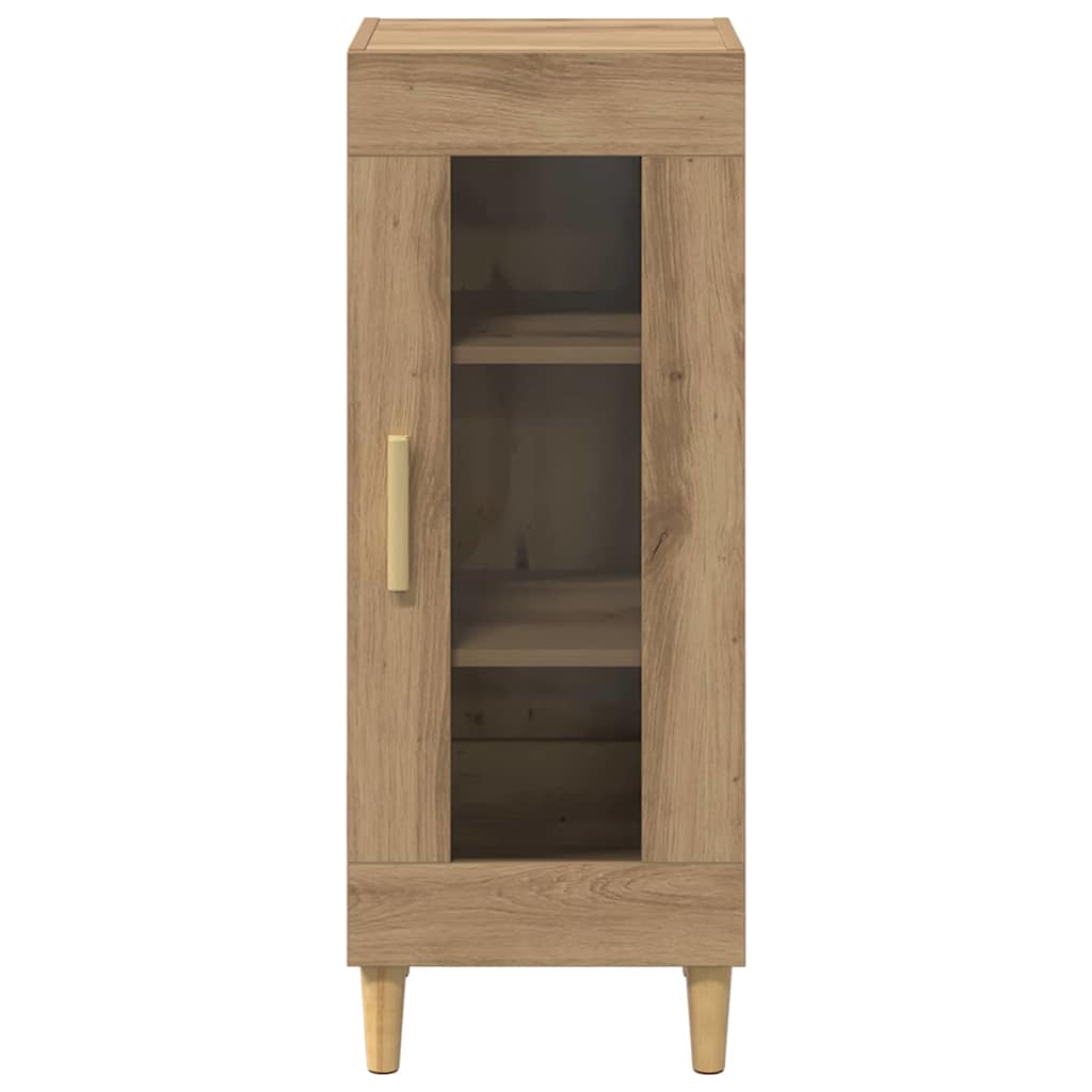 Sideboard Artisan-Eiche 34,5 x 32,5 x 90 cm Holzwerkstoff