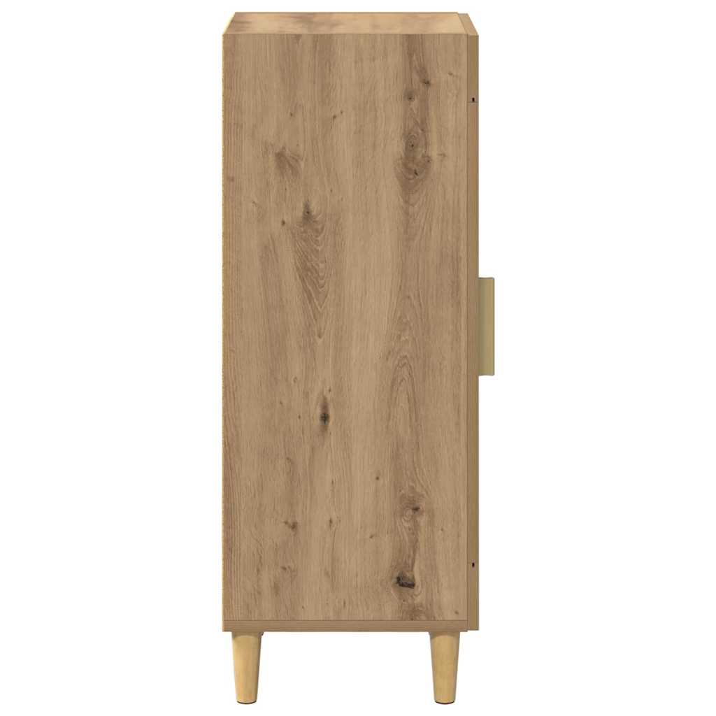 Sideboard Artisan-Eiche 34,5 x 32,5 x 90 cm Holzwerkstoff