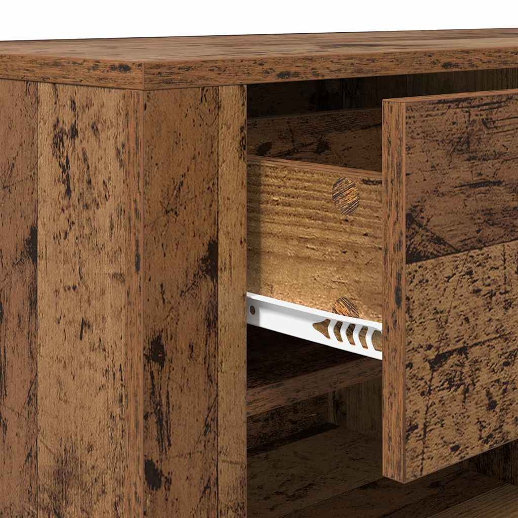 vidaXL TV-Schränk Altholz 100 x 35 x 40 cm Holzwerkstoff
