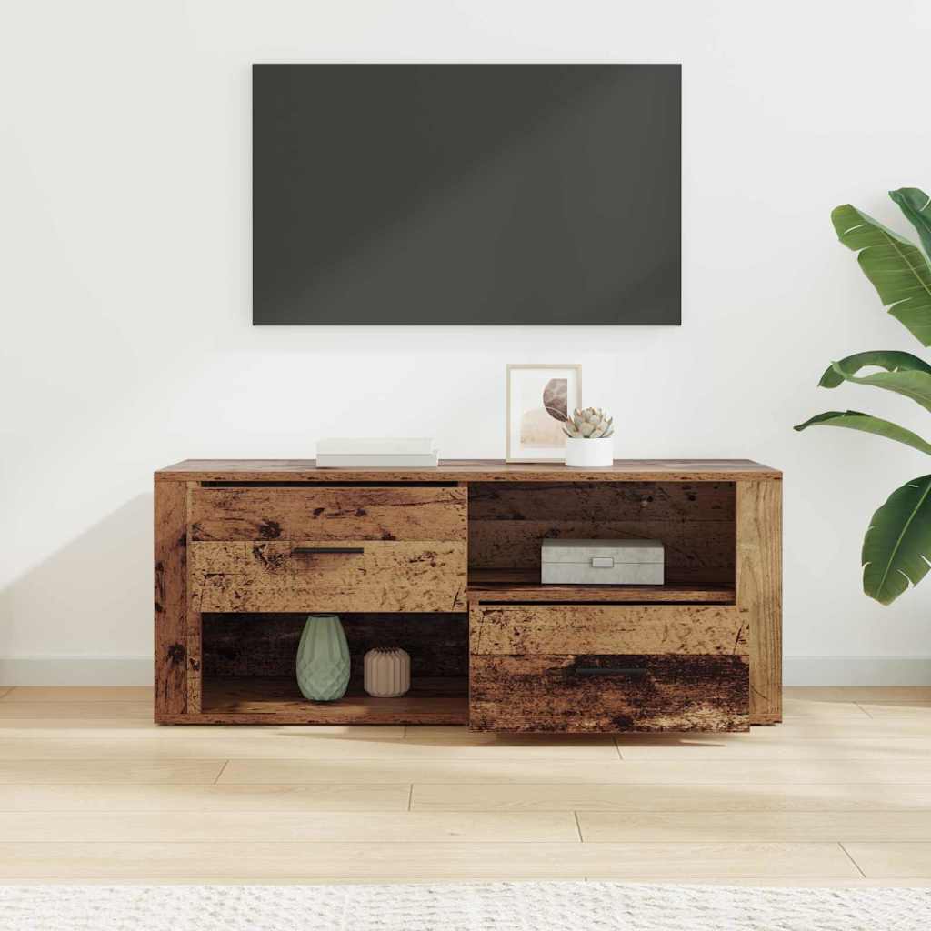 vidaXL TV-Schränk Altholz 100 x 35 x 40 cm Holzwerkstoff