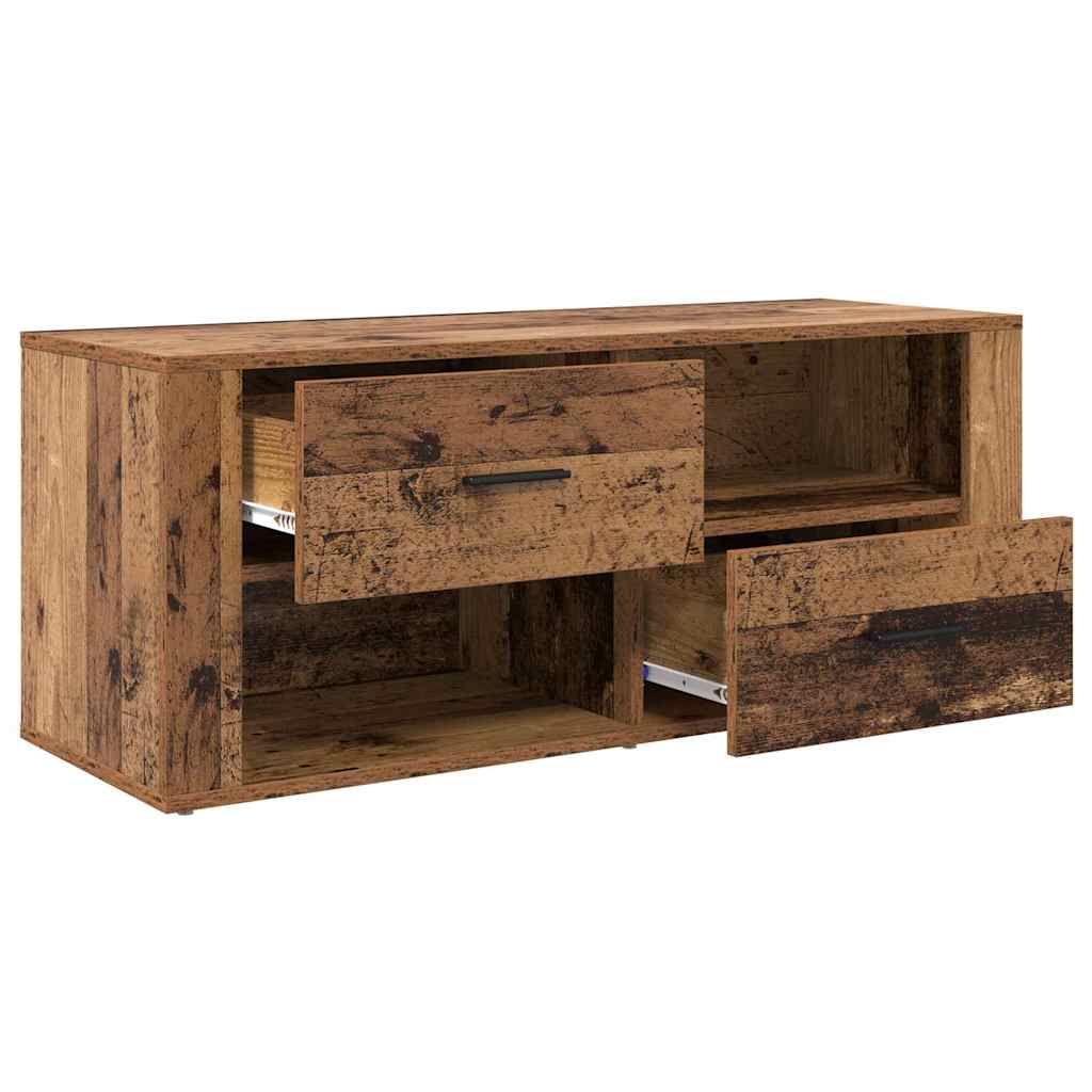vidaXL TV-Schränk Altholz 100 x 35 x 40 cm Holzwerkstoff