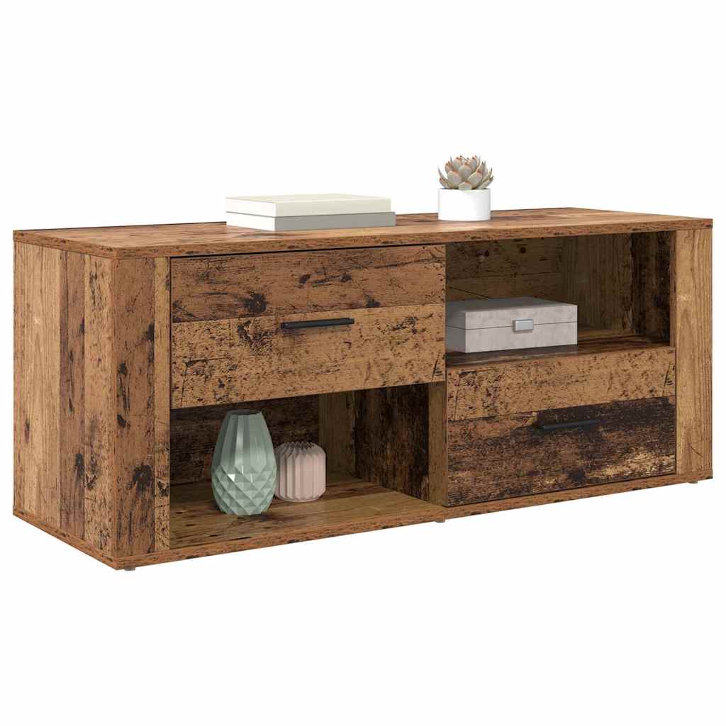 vidaXL TV-Schränk Altholz 100 x 35 x 40 cm Holzwerkstoff