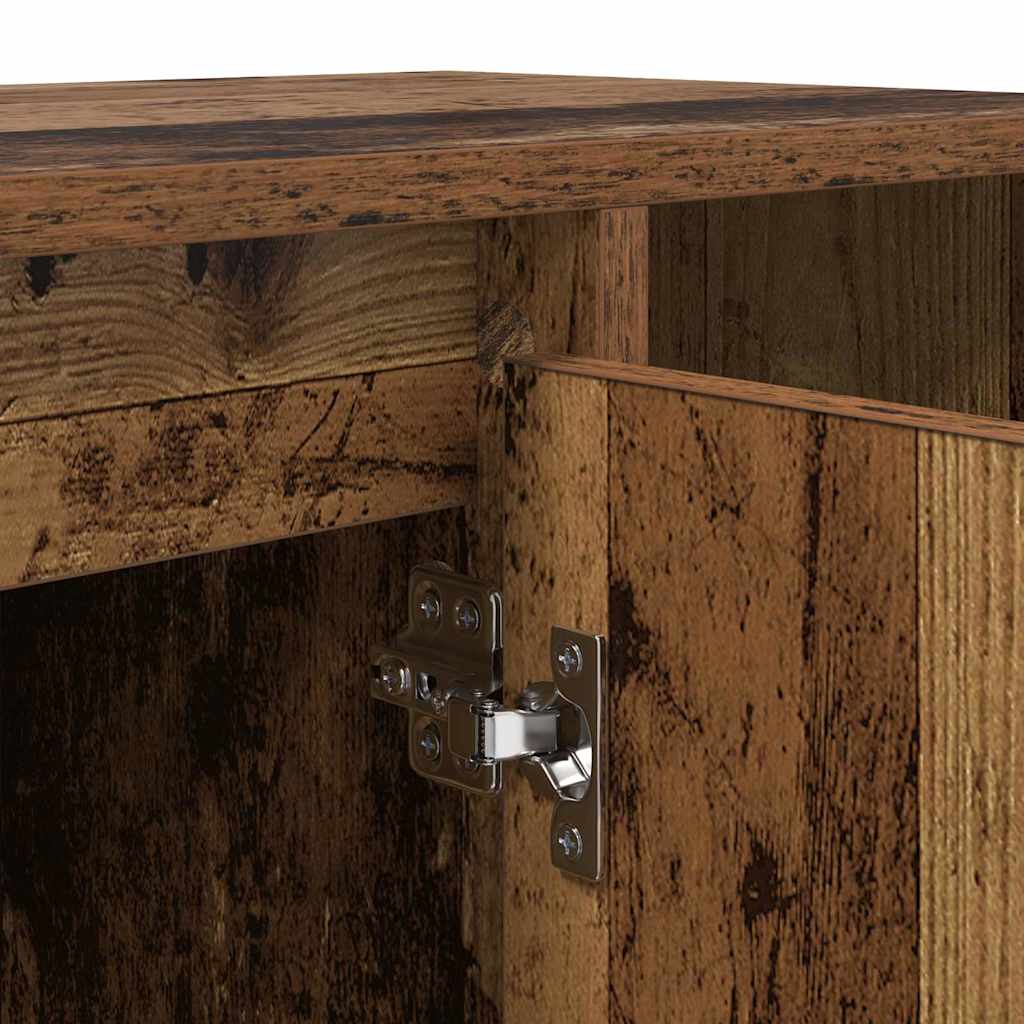 vidaXL TV-Schränk Altholz 100 x 35 x 55 cm Holzwerkstoff