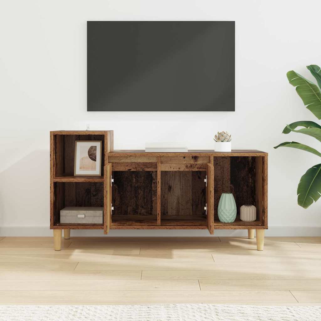 vidaXL TV-Schränk Altholz 100 x 35 x 55 cm Holzwerkstoff