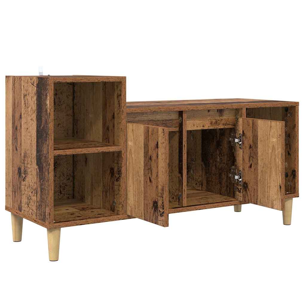 vidaXL TV-Schränk Altholz 100 x 35 x 55 cm Holzwerkstoff