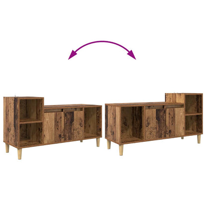 vidaXL TV-Schränk Altholz 100 x 35 x 55 cm Holzwerkstoff